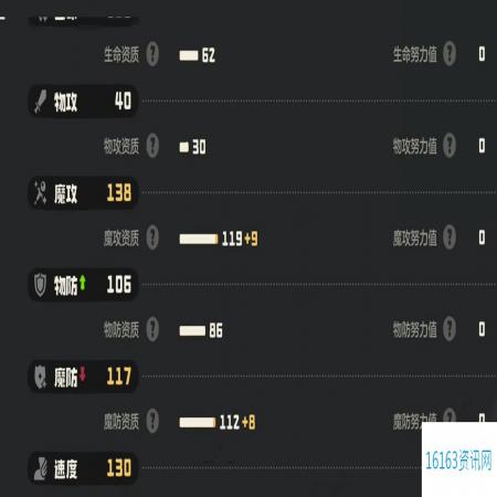 洛克王国世界萤晶种族值介绍
