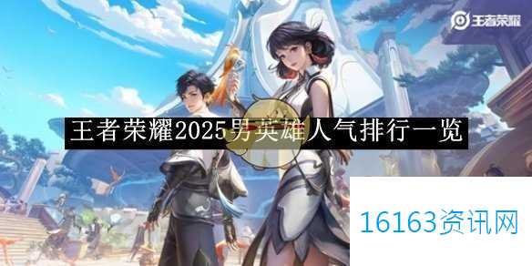 王者荣耀2025男英雄名气排行说明